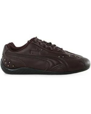 PUMA Speedcat Embellished Studded Trainers - Brown