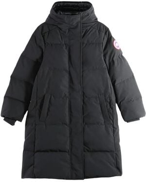 Canada Goose Louise Quilted Hooded Coat - Grey