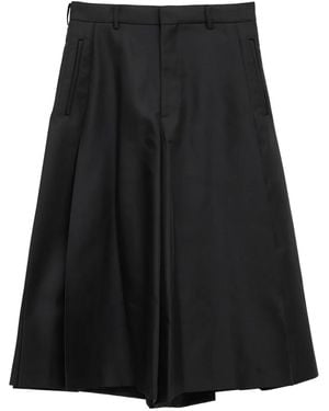 Comme des Garçons Katoenen Palazzo Broek - Zwart