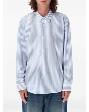 Pop Trading Co. Camicia A Righe - Blu