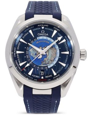 Omega 2024 Unworn Seamaster Aqua Terra Gmt Worldtimer 43Mm - Blue