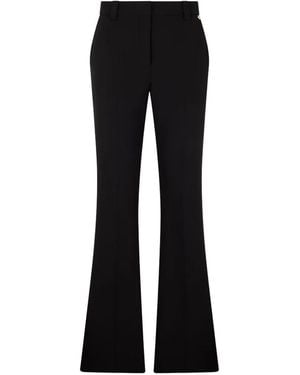 Liu Jo High-Waisted Flared Palazzo Pants - Black