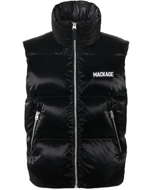 Mackage Kane-Glo Padded Zip-Up Gilet - Black