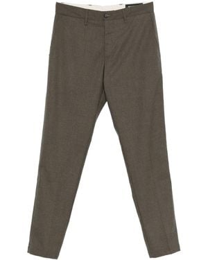White Sand Jack Button-Fly Trousers - Grey
