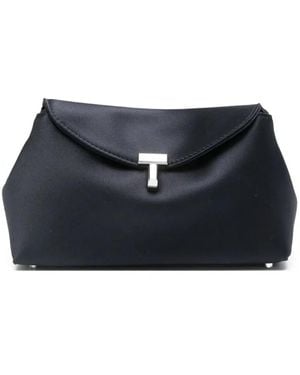 TOTEME Clutch Con Chiusura A T - Blu