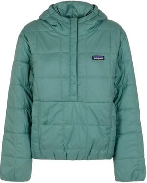 Patagonia Quilted Hooded Pullover - Green