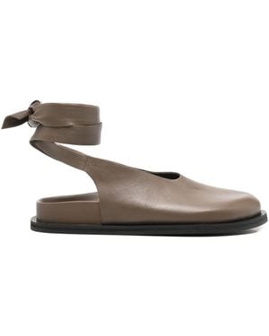 A.Emery Marion Tied Clogs - Brown