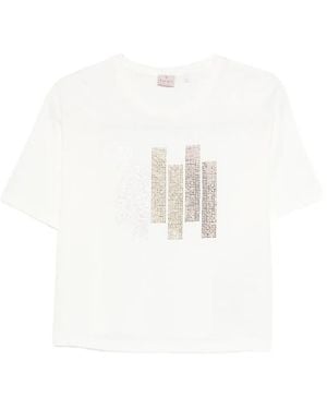 Marella Embellished T-Shirt - White