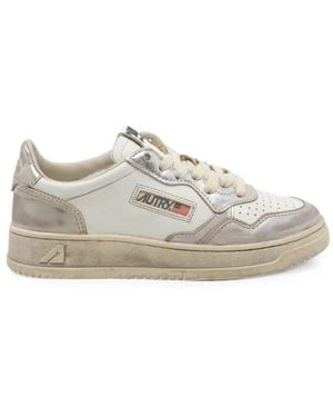 Autry Medalist Super Vintage Sneakers - White