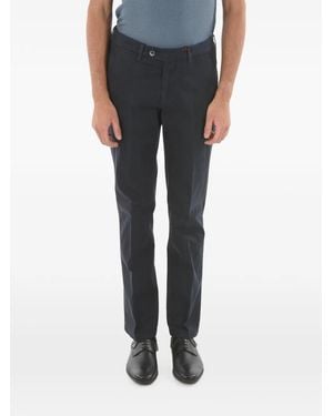 Corneliani Five-Pocket Cotton Chino Trousers - Black