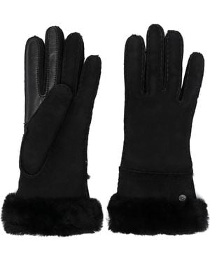 UGG Logo Plaque Gloves - Black