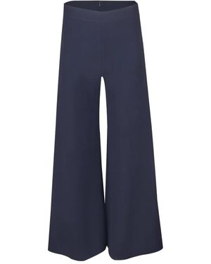 Peter Cohen Dug Wide-Leg Trousers - Blue