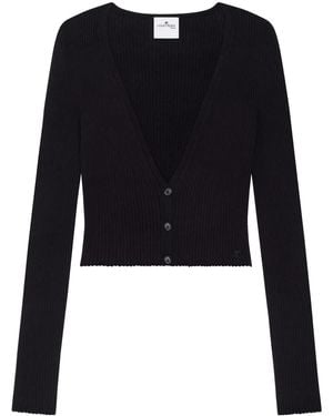 Courreges Sola Light Cardigan - Black