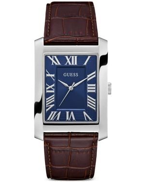 Guess Eckige Armbanduhr 34Mm - Blau