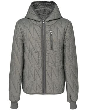 Rick Owens Quilted Blouson Jacket - Gray