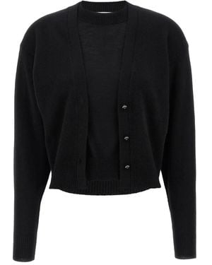 Rabanne Crew-Neck Jumper - Black