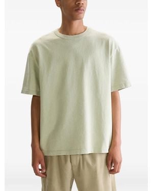 Bellerose Ausgefranstes T-Shirt - Grün