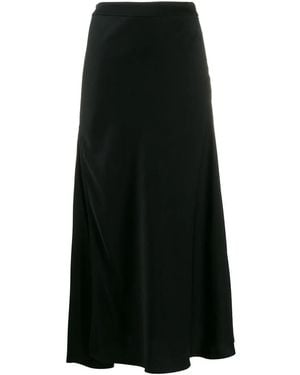 Ellery Slit Draped Skirt - Black
