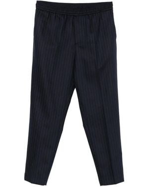 Golden Goose Pinstripe Trousers - Blue