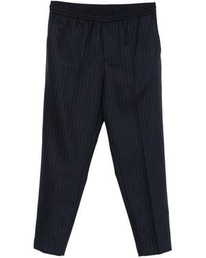 Golden Goose Pantalones a rayas diplomáticas - Azul