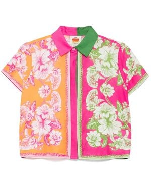 FARM Rio Camicia Con Stampa - Rosa