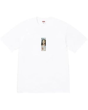 Supreme Prayer Card Box Logo T-Shirt - Blue