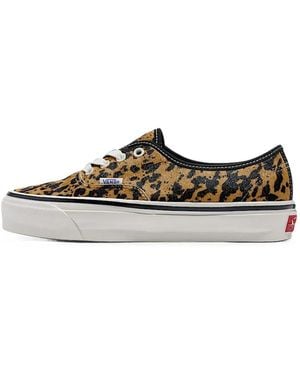Vans Zapatillas Premium Authentic Con Animal Print - Blanco