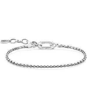 SABOTEUR Boa Armband Aus Sterlingsilber - Weiß