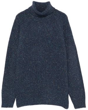 Be You Langärmeliger Rollkragenpullover - Blau