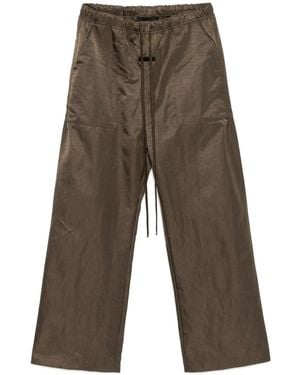 Fear Of God Essentials Textured Utility Trousers - Brown