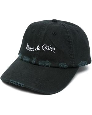 Museum of Peace & Quiet Cappello Da Baseball Wordmark - Nero