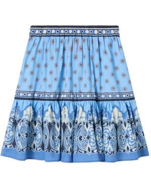 La DoubleJ Mini Big Skirt Placée - Blue