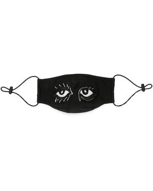 Haculla Signature Eyes Face Mask - Black