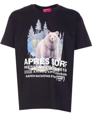 APRÈS SURF Makalu T-Shirt Met Ronde Hals - Blauw