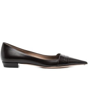 Tom Ford Eva Flat Court Shoes - Brown