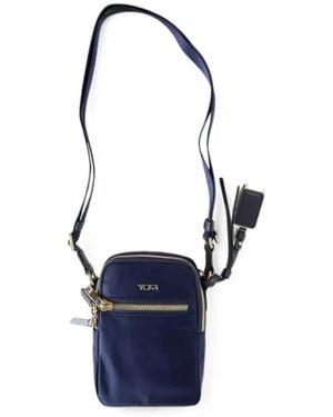 Tumi Persia Zip-Fastening Shoulder Bag - Blue