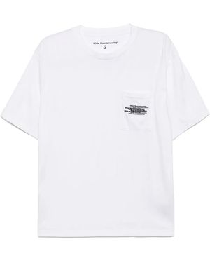 White Mountaineering X Umbro Uniform Polo Shirt in Black for