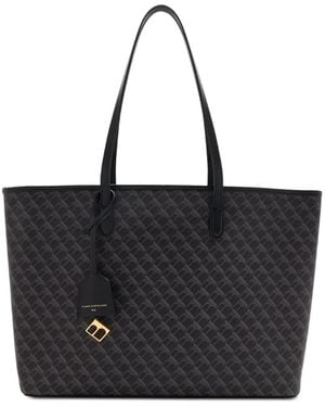 Tammy & Benjamin Schoudertas Met Monogram-Print - Zwart