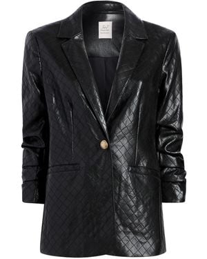 Cinq À Sept Khloe Quilted Blazer - Black