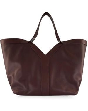 Saint Laurent Y Tote - Brown