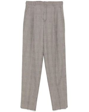 Saint Laurent Wool Trousers - Grey