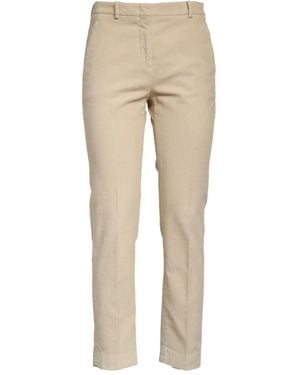 Incotex Leyre Slash-Pocket Pants - Natural