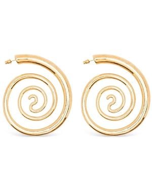 Panconesi Spiral Serpent earrings - Natur