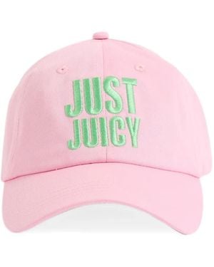 Juicy Couture Embroidered Just Juicy Cap - Pink