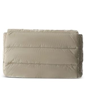 Herno Bolso De Hombro Gloss Acolchado - Gris
