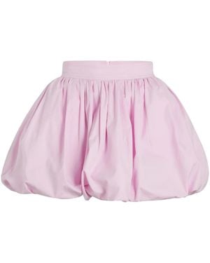 Patou Minijupe Bubble En Popeline - Rose