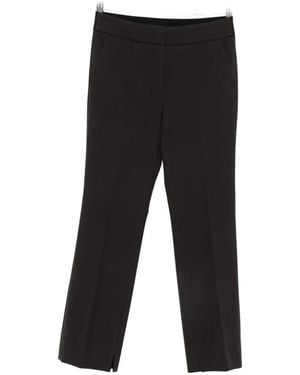Peserico Pressed-Crease Trousers - Black