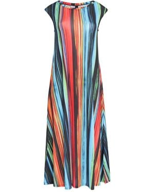 Lygia & Nanny Gestreiftes Tiê Kleid - Weiß