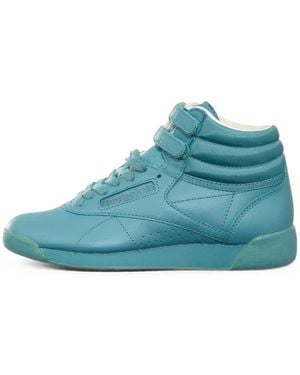 Reebok Freestyle Hi Trainers - Blue