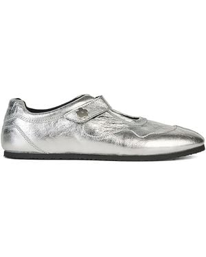 Cecilie Bahnsen Cosmo Flower-Detail Trainers - White